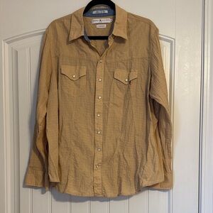 Tommy Hilfiger Beige Button-Down Shirt